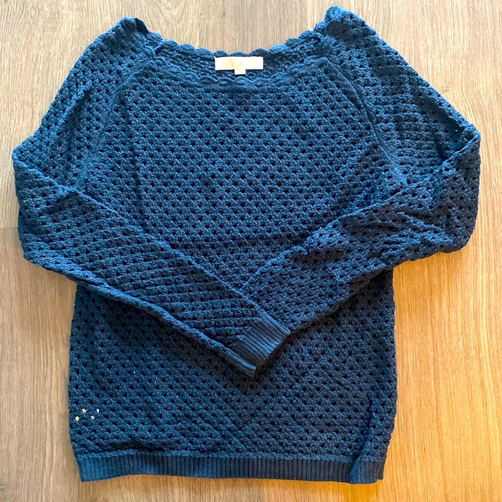 LOFT Open Knit Sweater